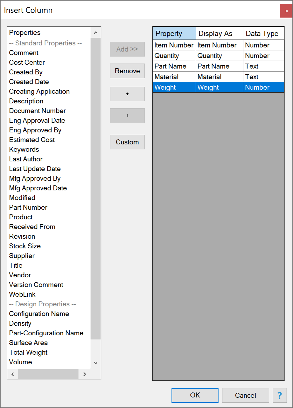 Add Properties Example Design Articles
