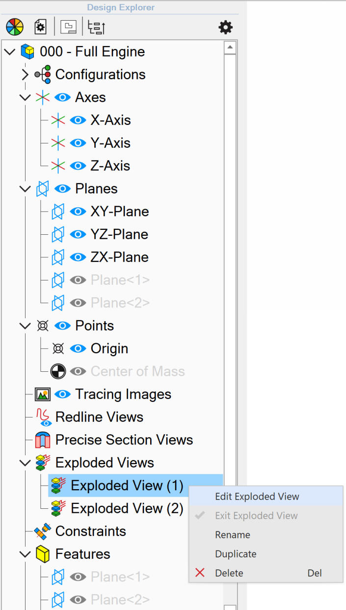Visualise Exploded View Articles