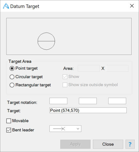 Datum Target Point Example Articles